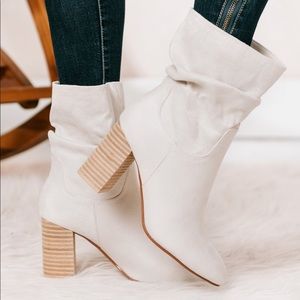 Nanamacs “Strut like you mean it” booties.